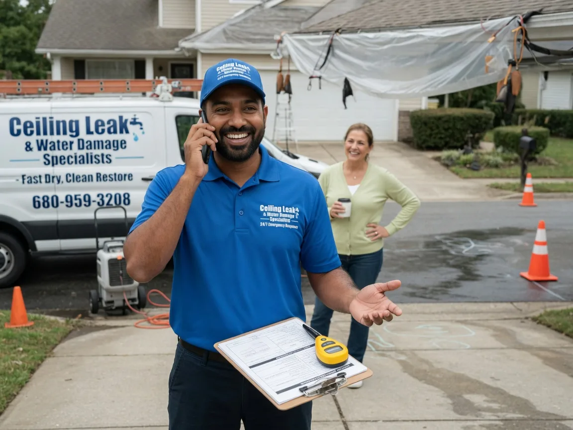 Ceiling Leak Cleanup Urania, LA FAQs
